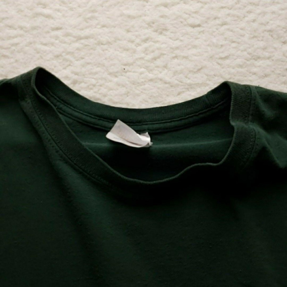 Hanes Shirt Mens 3XL Green Tropicana Logo Graphic Heavyweight Cotton Tee